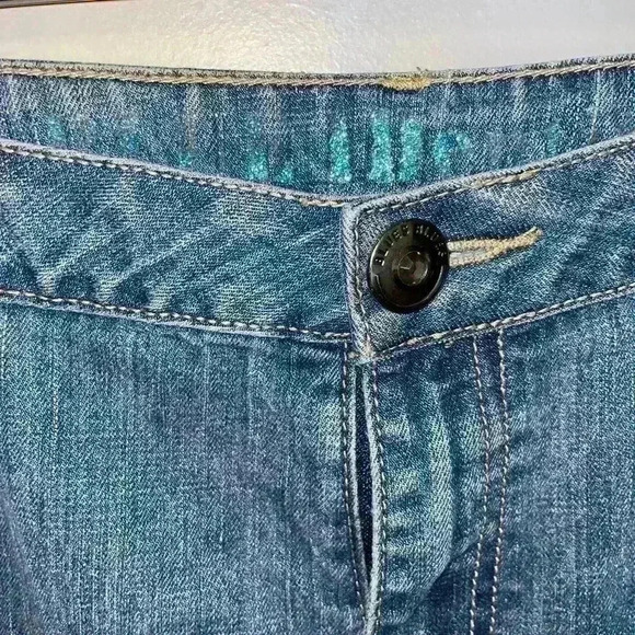 Vintage Early 90's Rhinestone Studded Blues Blues Jeans Size 14 - Picture 2 of 7